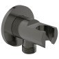 Rankinės dušo galvos laikiklis Ideal Standard IdealRain, su jungtimi, Magnetic Grey