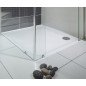 Lietas dušo padėklas Ravak Gigant Pro Chrome, 100x90 baltas