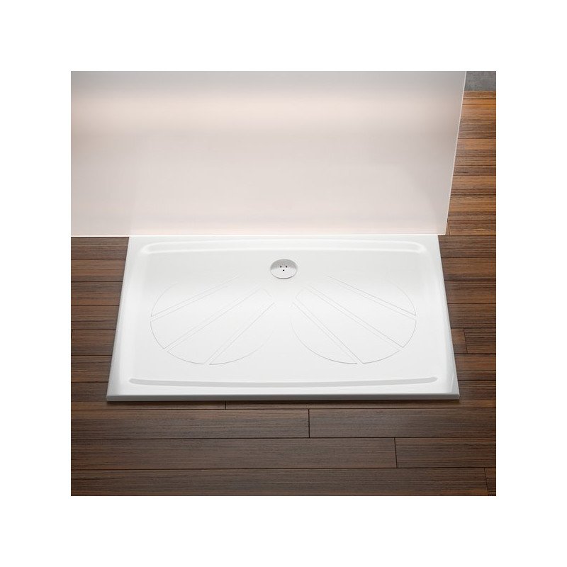 Lietas dušo padėklas Ravak Gigant Pro, 100x90 baltas