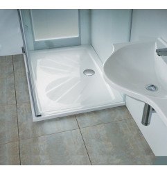 Lietas dušo padėklas Ravak Gigant Pro, 100x90 baltas 3