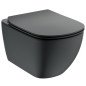 WC rėmo komplektas Ideal Standard ProSys, su WC Tesi Aquablade ir soft-close dangčiu Silk Black M1 WC rėmo komplektas Ideal Standard ProSys, su WC Tesi Aquablade ir soft-close dangčiu Silk Black M1
