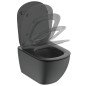 WC rėmo komplektas Ideal Standard ProSys, su WC Tesi Aquablade ir soft-close dangčiu Silk Black M1 WC rėmo komplektas Ideal Standard ProSys, su WC Tesi Aquablade ir soft-close dangčiu Silk Black M1