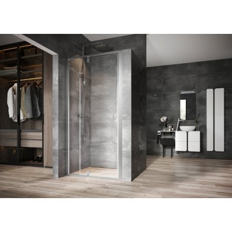 Dušo durys Ravak Nexty, NDOP2-100 satinas+Transparent 1