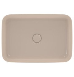 Pastatomas praustuvas Ideal Standard Ipalyss, stačiakampis 380x550 mm, Mink, be persipylimo 5