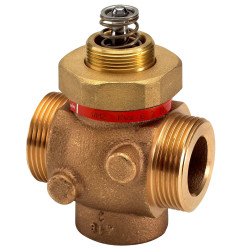 Dvieigis vožtuvas šildymo sistemai linijinis Danfoss, VM2 d25 kvs 6.3 1