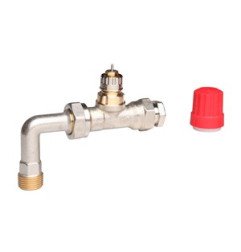 Ventilis Danfoss, RA-K 15 kolektorinis pajungimas 1
