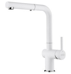 Plautuvės maišytuvas Franke Active L, su ištraukiamu dušeliu, Glacier 1