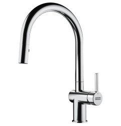 Plautuvės maišytuvas Franke Active J, chrome, su ištraukiamu dušeliu 1