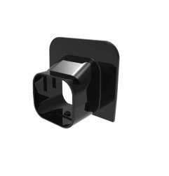 Apdaila su flanšu kondicionieriaus vamzdžių kanalui Tecnosystemi, Black-Line TA72-EXC juoda 1