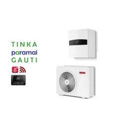 Šilumos siurblys Oras-Vanduo Ariston Nimbus R32, Plus, 35 S Net 6.35 kW, su Wi-Fi 1