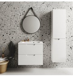 Aukšta spintelė Ravak SB Classic II, 400 R (dešinysis) balta/balta 3