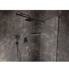 Lentynėlė Ravak, Slim C, juoda/juoda