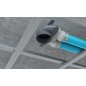 Dėžutė priglaistomam difuzoriui Ergovent, D125, 2x75 SlimBox žemo profilio Dėžutė priglaistomam difuzoriui Ergovent, D125, 2x75 SlimBox žemo profilio