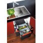 Šiukšliadėžė FRANKE, Cube 40, automatinis atidarymas, 2x14l.