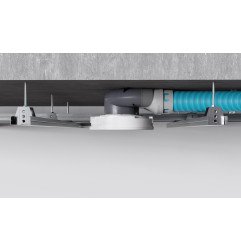 Dėžutė priglaistomam difuzoriui Ergovent, D125, 2x75 SlimBox žemo profilio 3