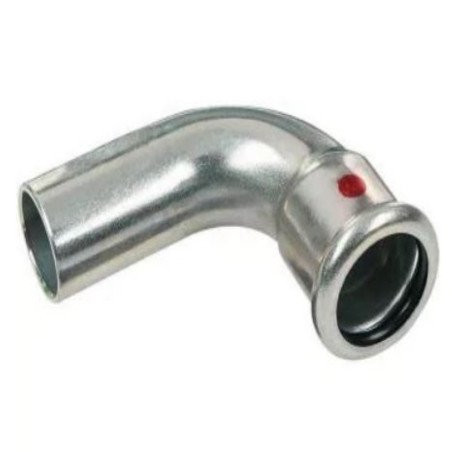 Presuojama cinkuoto plieno alkūnė RM Steelpress, vidus/išorė, Ø35, 90° 1