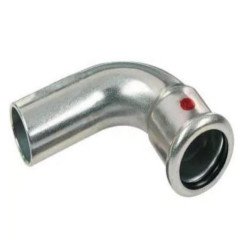 Presuojama cinkuoto plieno alkūnė RM Steelpress, vidus/išorė, Ø76.1, 90° 1