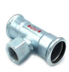 Presuojamas cinkuoto plieno trišakis vidiniu sriegiu RM Steelpress, 3/4"x35 1