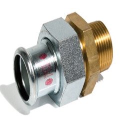 Presuojamas cinkuoto plieno išardomas sujungimas RM Steelpress, vidus/išorė, 1"1/4x35 1