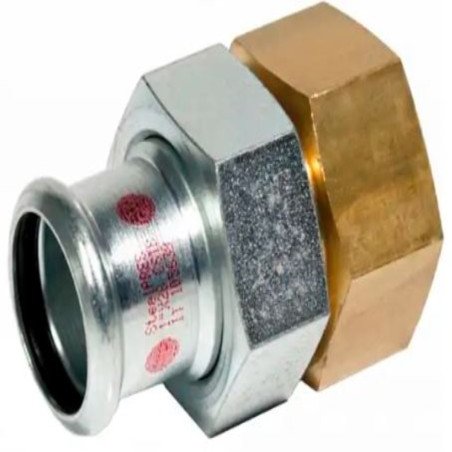 Presuojamas cinkuoto plieno išardomas sujungimas RM Steelpress, vidus/vidus, 1/2"x18 1