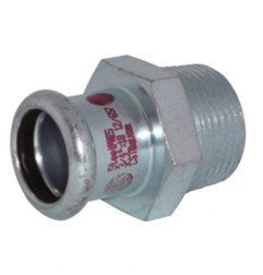 Presuojamas cinkuoto plieno antgalis RM Steelpress, Išorinis sriegis, 1"x22 1