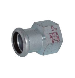 Presuojamas cinkuoto plieno antgalis RM Steelpress, Vidinis sriegis, 2"x54 1