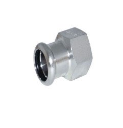 Presuojamas nerūdijančio plieno antgalis RM inoxPRES, Vidinis sriegis, 1"1/4x35 1