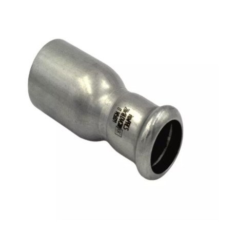 Presuojamas nerūdijančio plieno perėjimas RM inoxPRES, 76,1x42 1