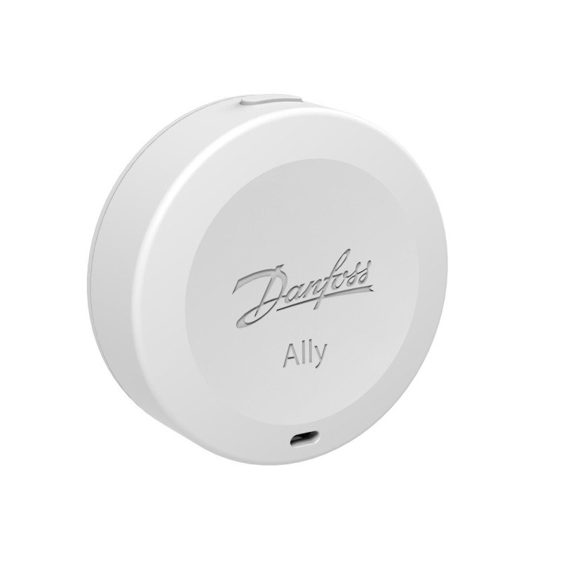 Išmani belaidė šildymo valdymo sistema Danfoss Ally, kambario temperatūros ir drėgmės jutiklis