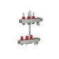 Reguliuojamas grindinio šildymo kolektorius Danfoss, su srauto matuokliais, SSM-F 3 žiedų Reguliuojamas grindinio šildymo kolektorius Danfoss, su srauto matuokliais, SSM-F 3 žiedų