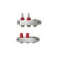 Reguliuojamas grindinio šildymo kolektorius Danfoss, su srauto matuokliais, SSM-F 2 žiedų Reguliuojamas grindinio šildymo kolektorius Danfoss, su srauto matuokliais, SSM-F 2 žiedų