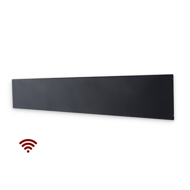 Elektrinis radiatorius Adax Neo Wi-Fi L, pilkas, 10 KWT (1000 W)