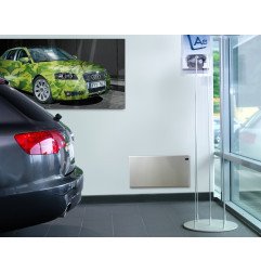 Elektrinis radiatorius Adax Neo Basic NP, pilkas, 04 KDT (400W) 4