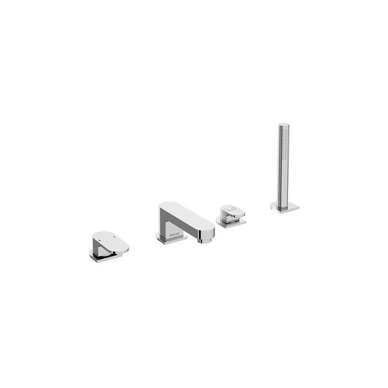 Vonios krašto maišytuvas Ravak Chrome, CR 026.00 Chrome