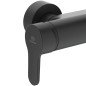 Stacionari vonios-dušo sistema Ideal Standard Cerafine O, su Ø200 galva ir rankiniu dušu, Silk Black matinė juoda