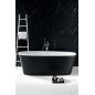 Akrilo vonia Ideal Standard Dea, 170x75, laisvai pastatoma, balta matinė/juoda matinė Akrilo vonia Ideal Standard Dea, 170x75, laisvai pastatoma, balta matinė/juoda matinė