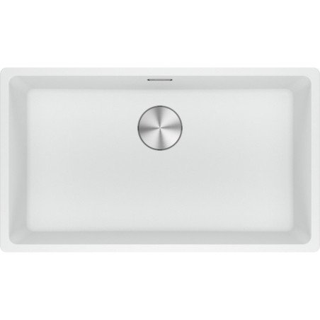 Po stalviršiu montuojama granitinė plautuvė Franke Maris, MRG 110-72, Glacier, rankinis ventilis 1