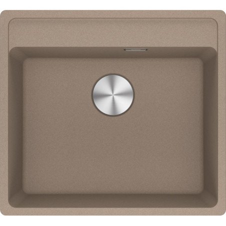 Lygiai su stalviršiumi montuojama granitinė plautuvė Franke Maris, MRG 210-52 A, Cashmere, ekscentrinis ventilis 1