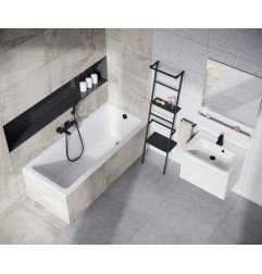 Stačiakampė vonia Ravak 10°, 170x75 Slim sniego baltumo 5