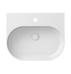 Keraminis pastatomas praustuvas Ravak Ceramic, Slim O 55 cm Wall 4
