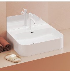 Keraminis pastatomas praustuvas Ravak Ceramic, Slim R 55 cm Wall 1