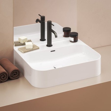 Keraminis pastatomas praustuvas Ravak Ceramic, Slim R 55 cm Wall