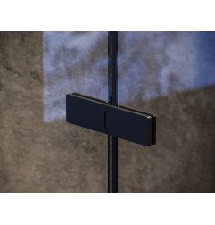 Varstomos dušo durys Ravak Cool!, COSD1-90 juodas+stiklas Transparent 3