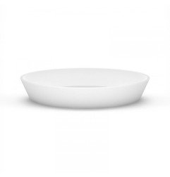 Akmens masės praustuvas Aura Beira 2, 79x40 cm, baltas