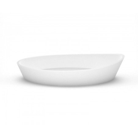 Akmens masės praustuvas Aura Cleone, 79x39 cm, baltas