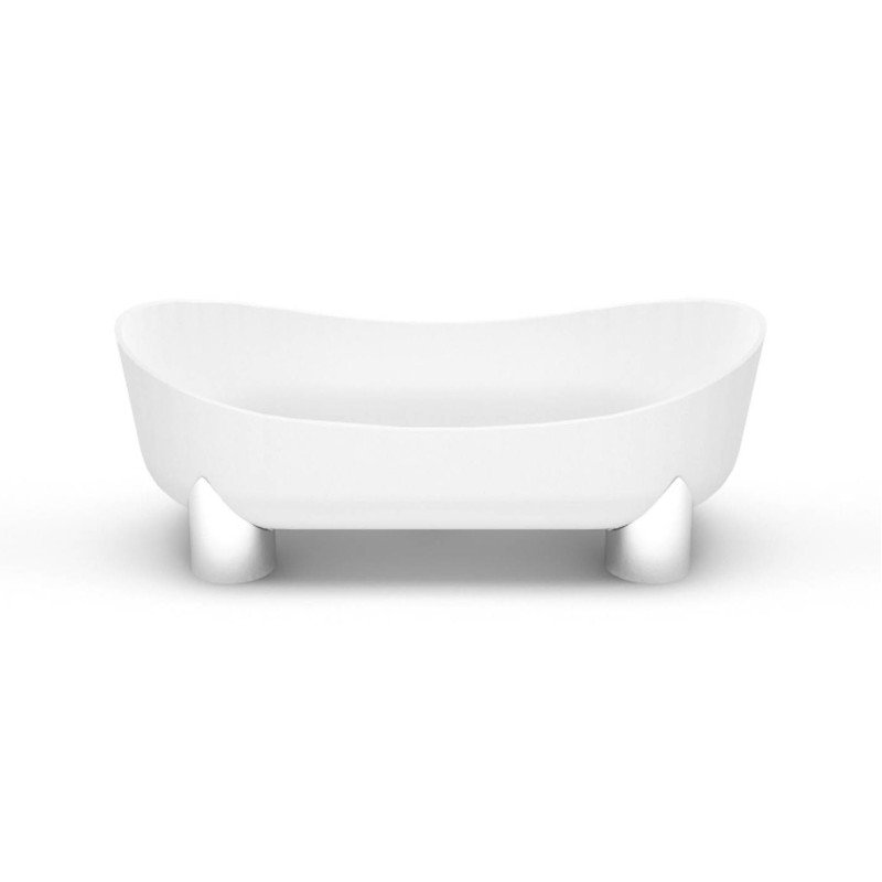 Akmens masės praustuvas Aura Damona 1, 66x36 cm, baltas