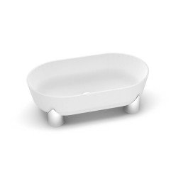 Akmens masės praustuvas Aura Damona 3, 66x36 cm, baltas