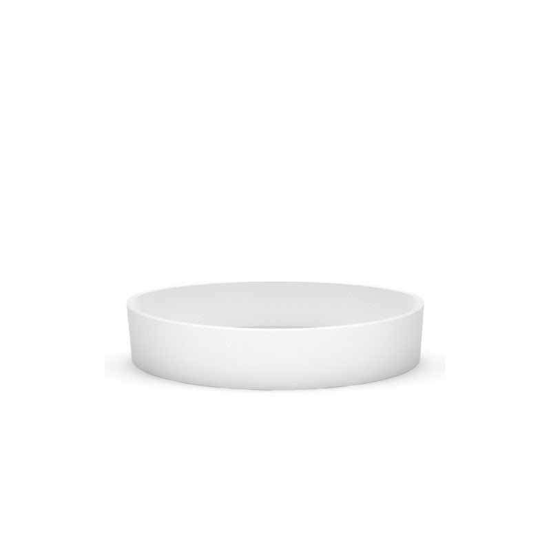 Akmens masės praustuvas Aura Gaia 1, 76x40 cm, baltas