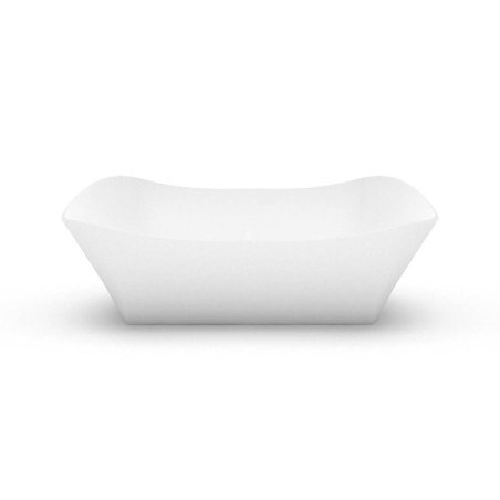 Akmens masės praustuvas Aura Lante 1, 59x27 cm, baltas 1