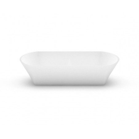 Akmens masės praustuvas Aura Ornea 3, 55x25 cm, baltas